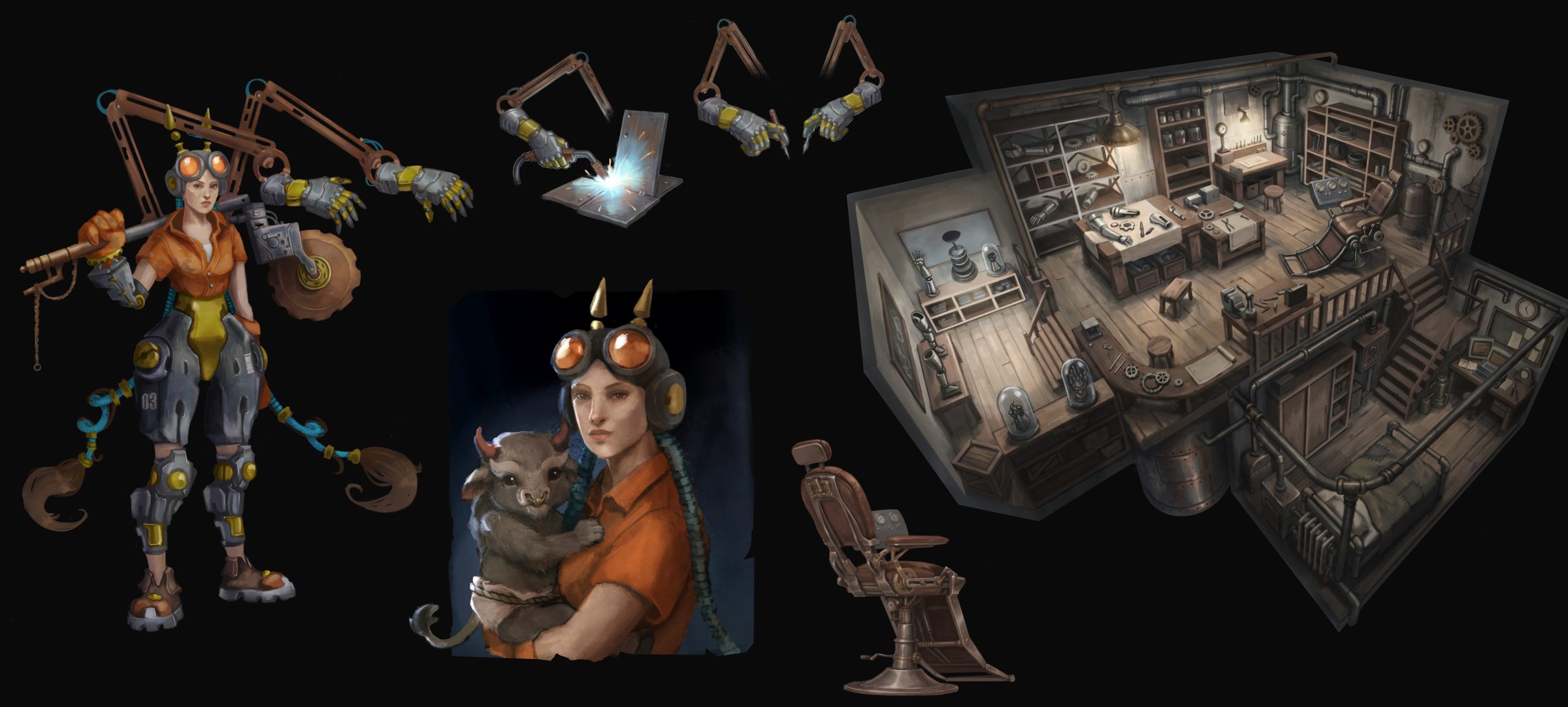 Dedal-E — Engineer & Workshop